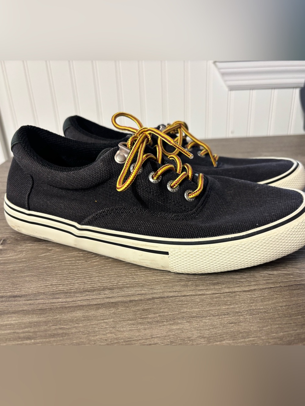 Men's Sperry Striper Storm CVO Sneakers Black Size 8.5